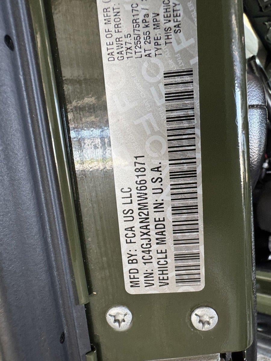2021 Jeep Wrangler Willys