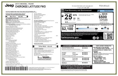 2015 Jeep Cherokee Latitude