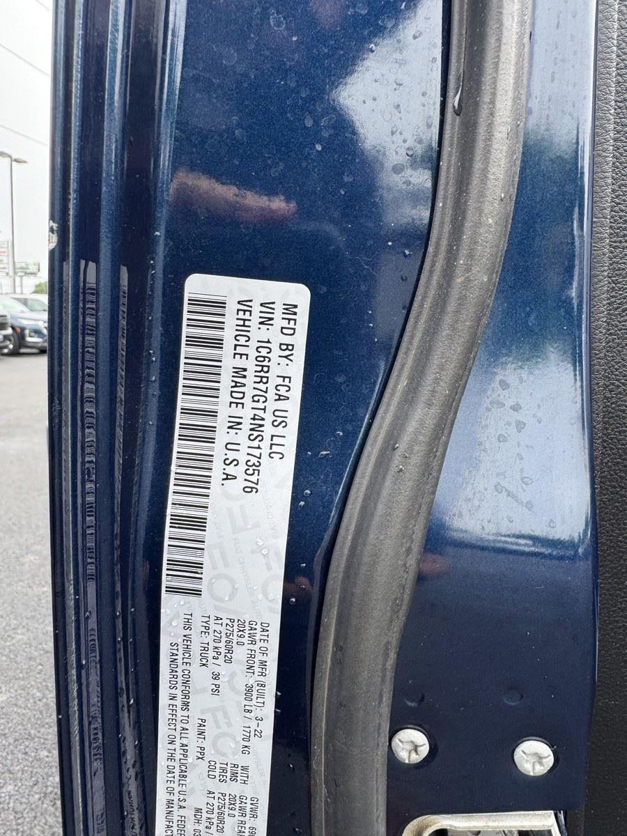 2022 RAM 1500 Classic Warlock