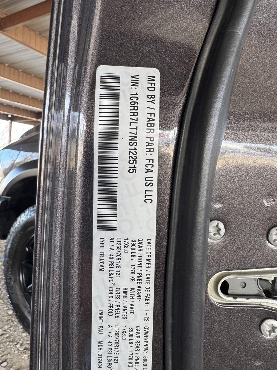 2022 RAM 1500 Classic Warlock