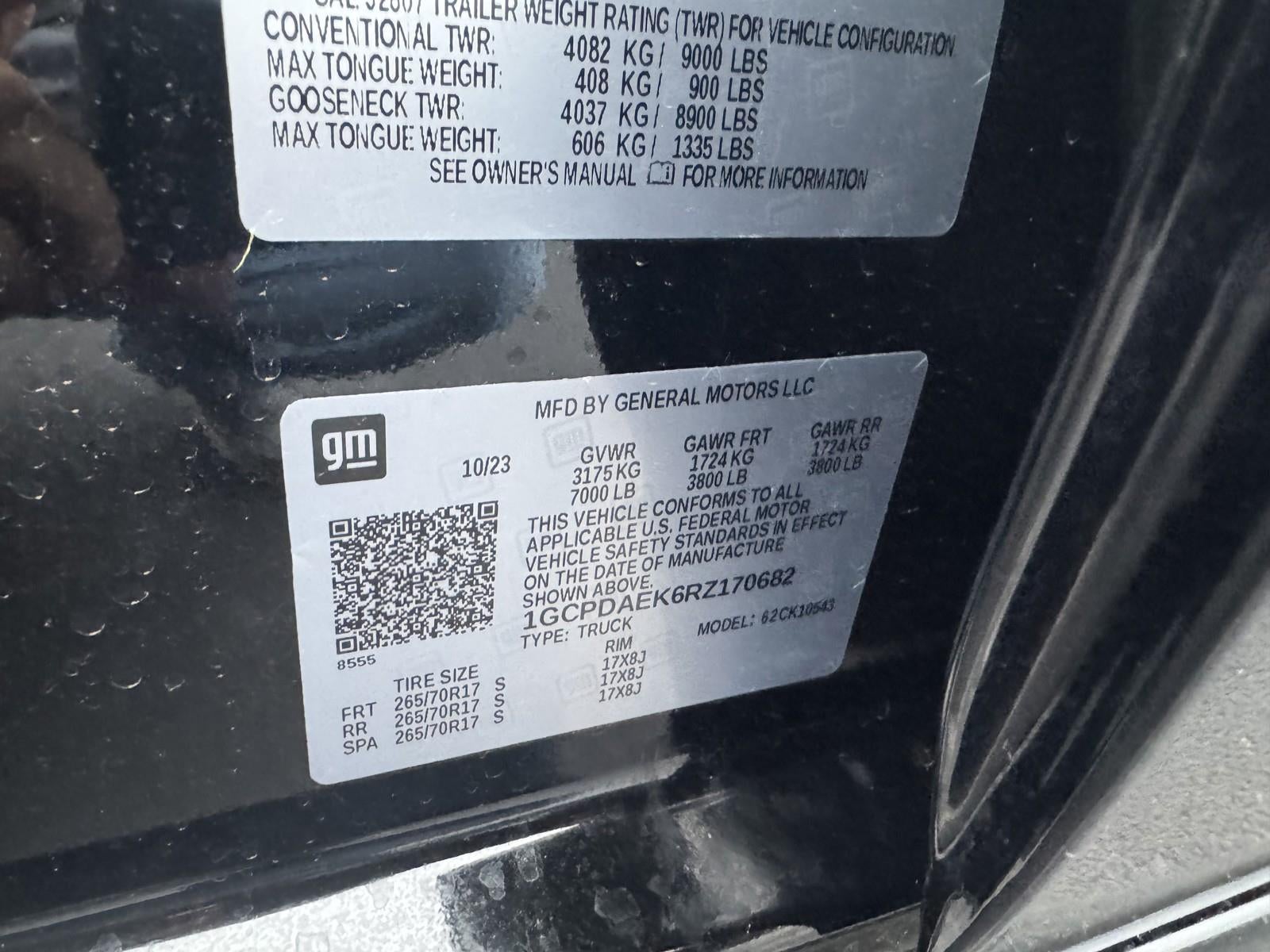 2024 Chevrolet Silverado 1500 Work Truck