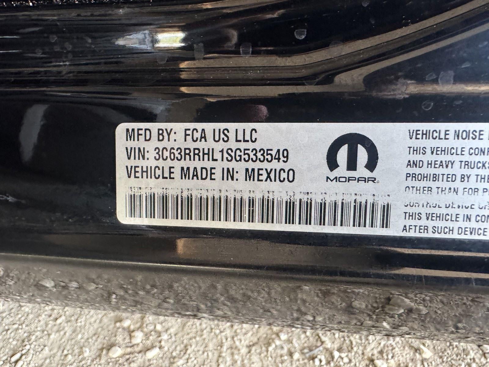 2025 RAM 3500 Big Horn