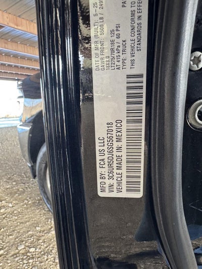 2025 RAM 2500 Big Horn