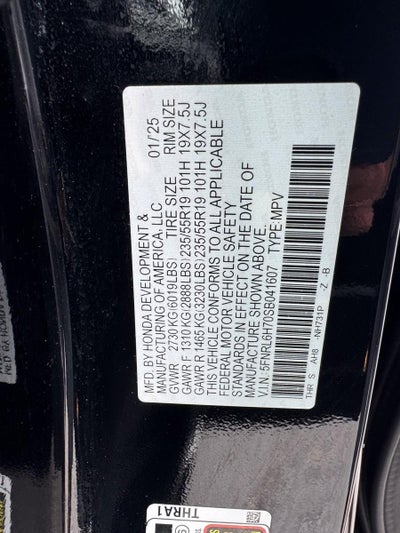 2025 Honda Odyssey Sport-L