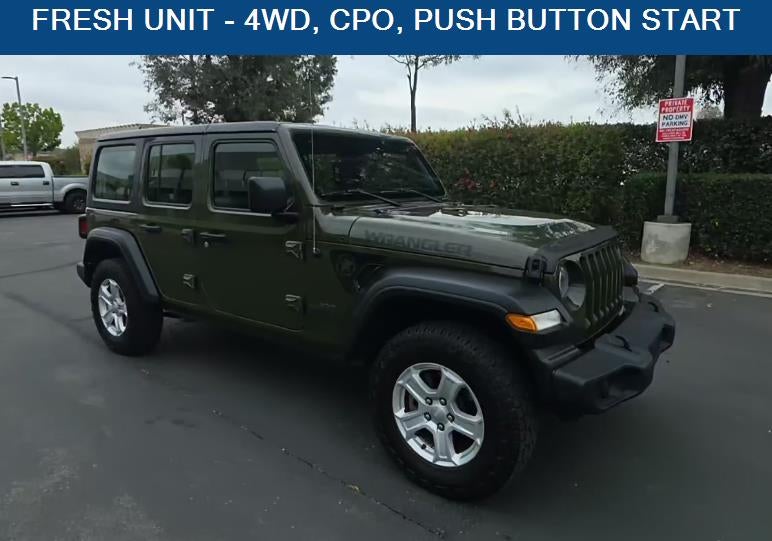 2020 Jeep Wrangler Unlimited Sport