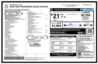 2020 RAM 1500 Tradesman