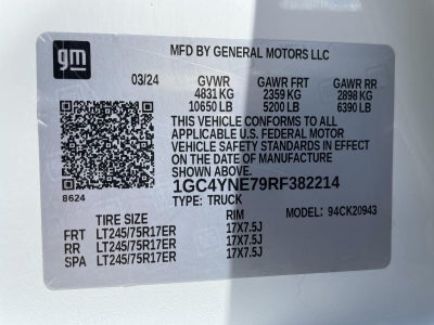 2024 Chevrolet Silverado 2500HD LT