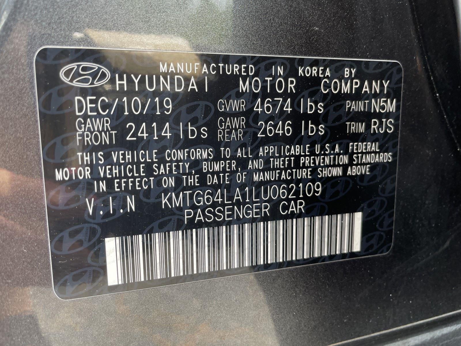 2020 Genesis G70 2.0T