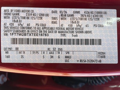 2026 Ford Super Duty F-250® XLT