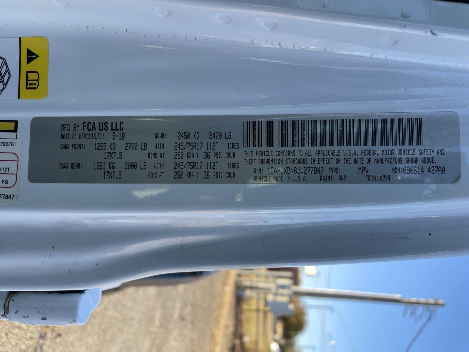 2018 Jeep Wrangler Unlimited Sport S