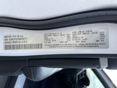 2022 Jeep Grand Cherokee 4xe Trailhawk