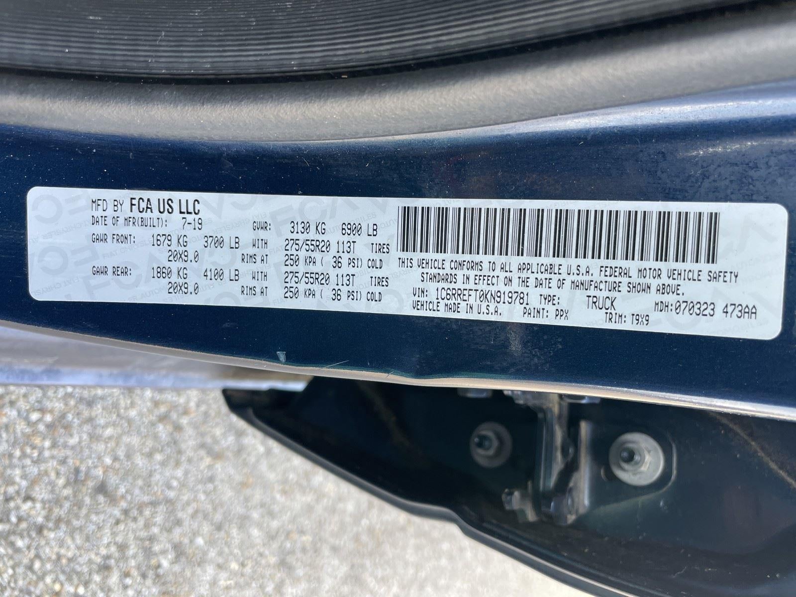 2019 RAM 1500 Big Horn/Lone Star