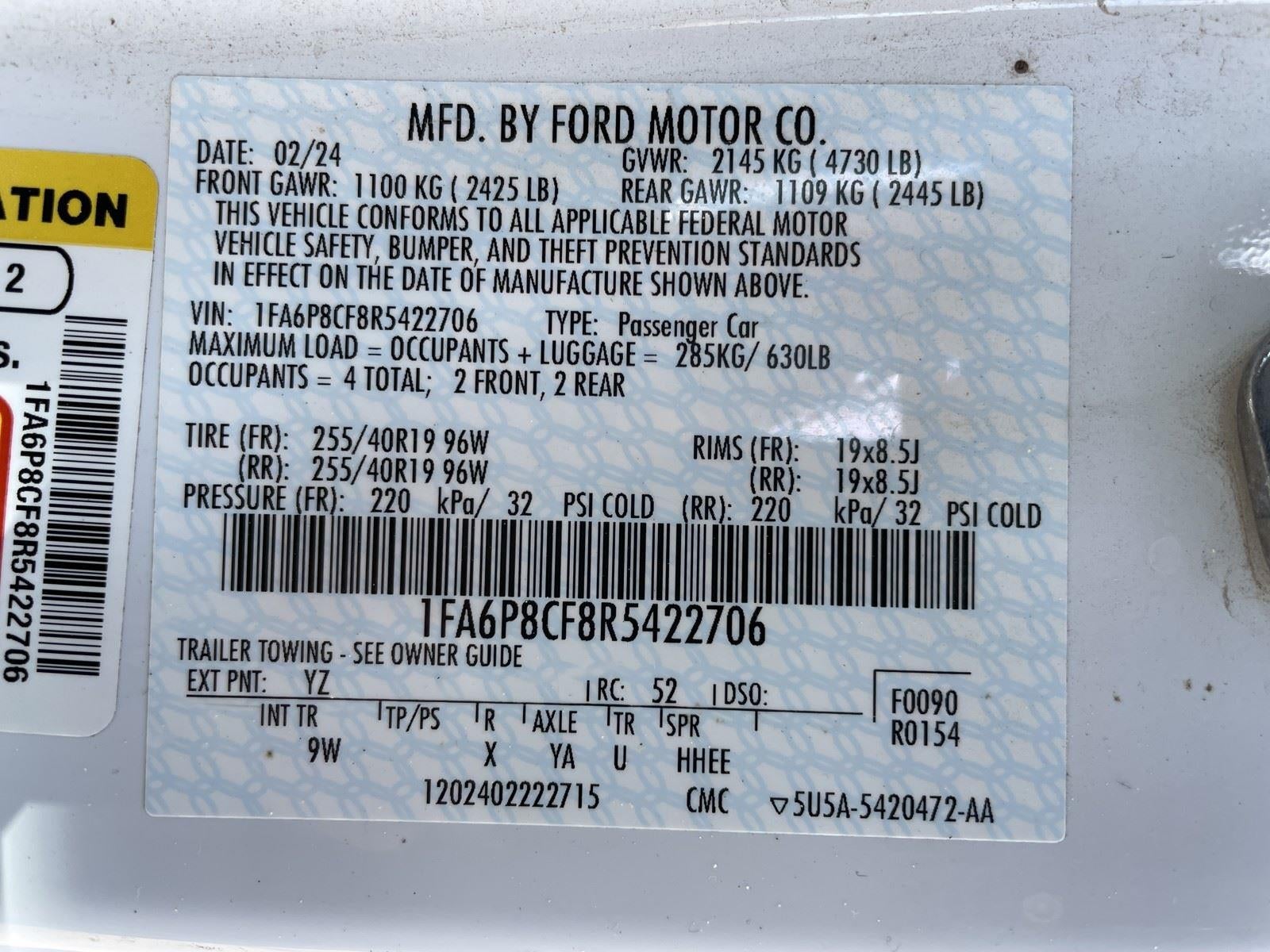 2024 Ford Mustang GT Premium