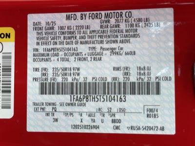 2026 Ford Mustang EcoBoost Premium