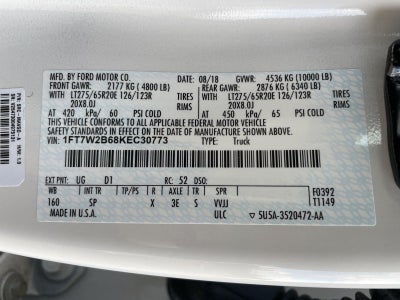 2019 Ford Super Duty F-250 SRW King Ranch