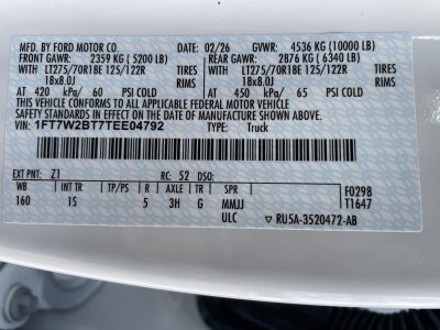 2026 Ford Super Duty F-250 SRW XL