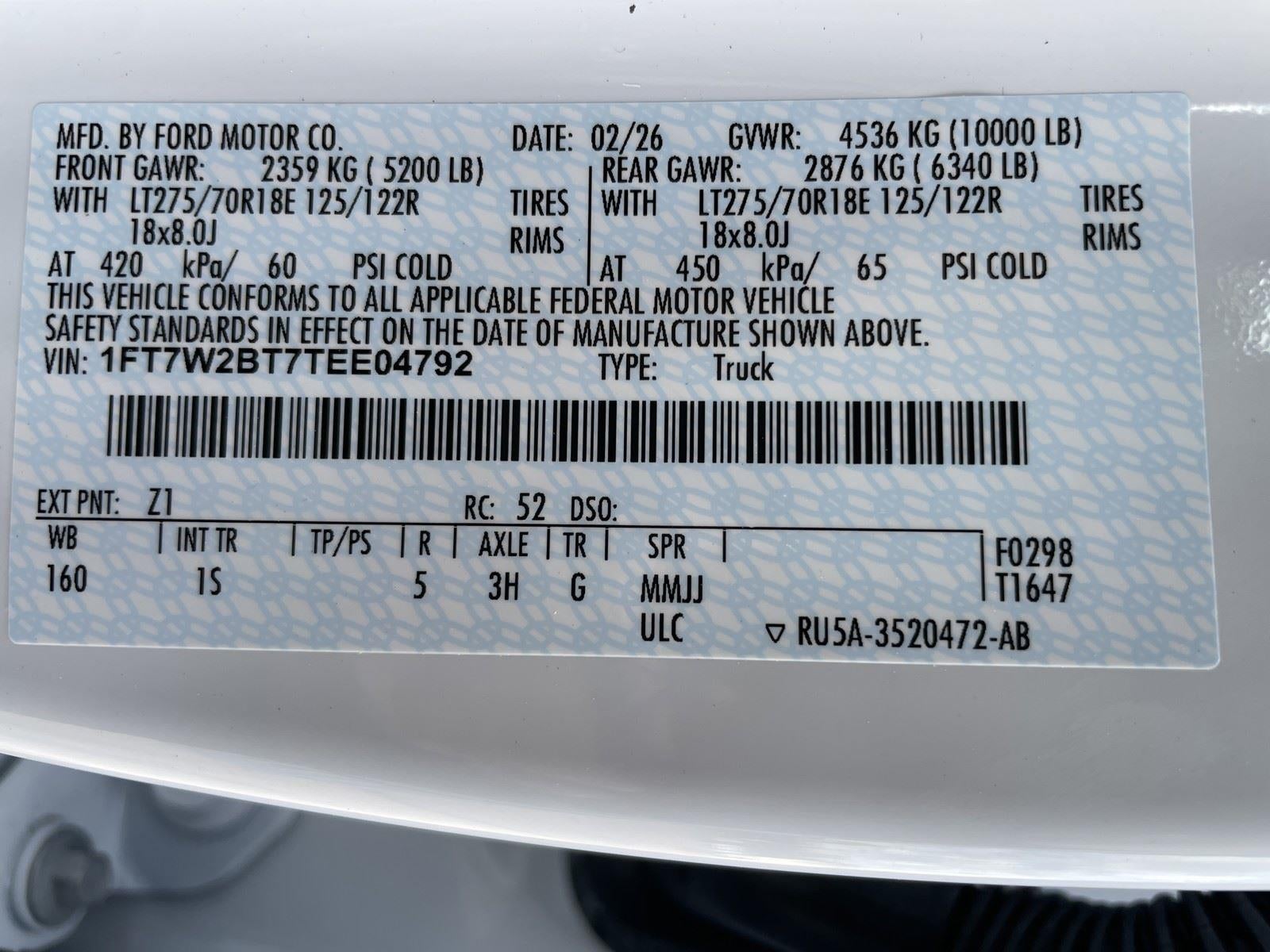 2026 Ford Super Duty F-250 SRW XL