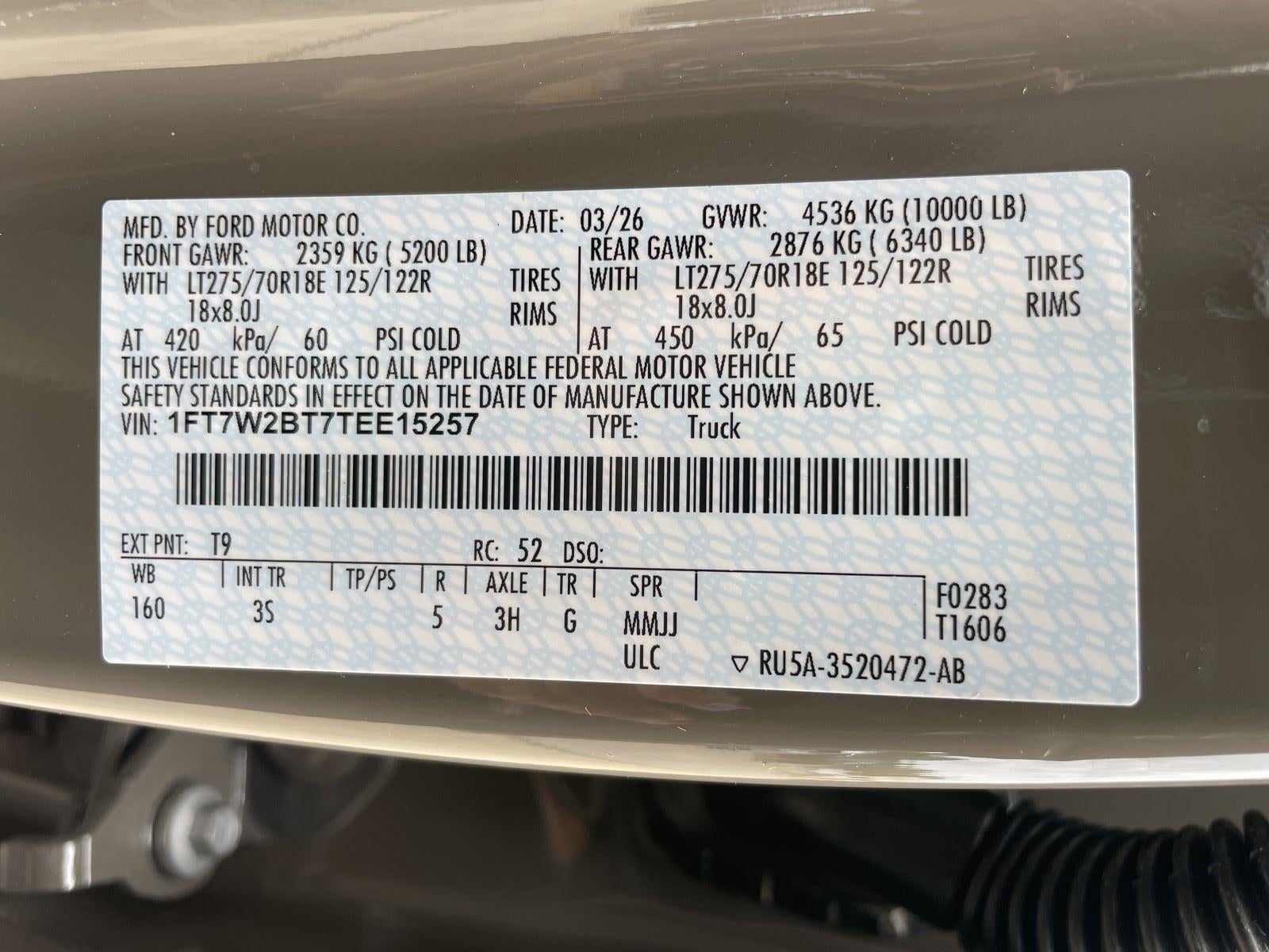 2026 Ford Super Duty F-250 Srw XLT