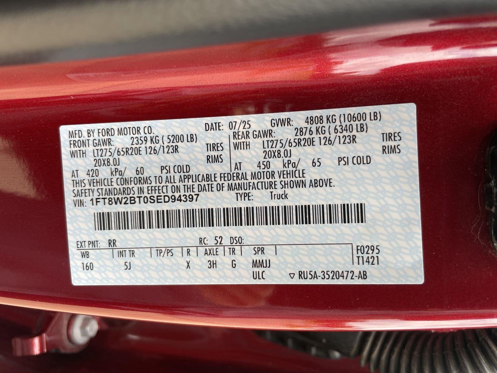 2025 Ford Super Duty F-250 SRW LARIAT