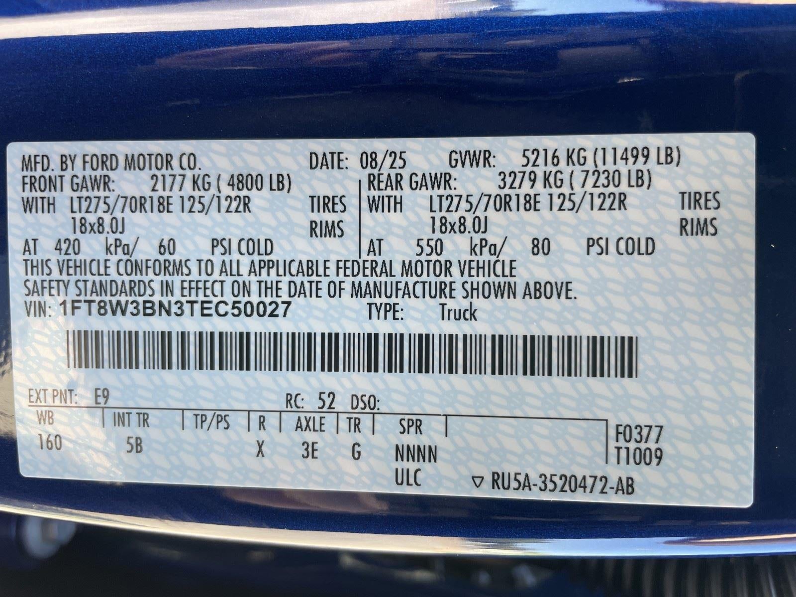 2026 Ford Super Duty F-350 SRW LARIAT