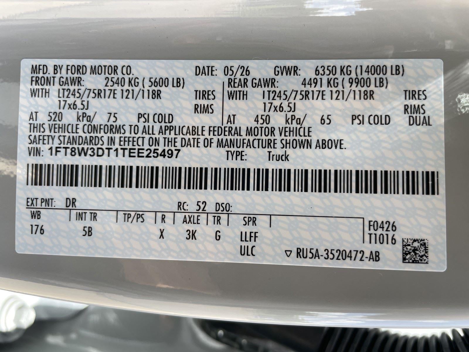 2026 Ford Super Duty F-350 DRW LARIAT