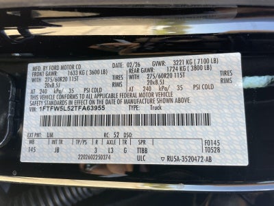 2026 Ford F-150 LARIAT