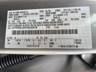 2026 Ford F-150 LARIAT