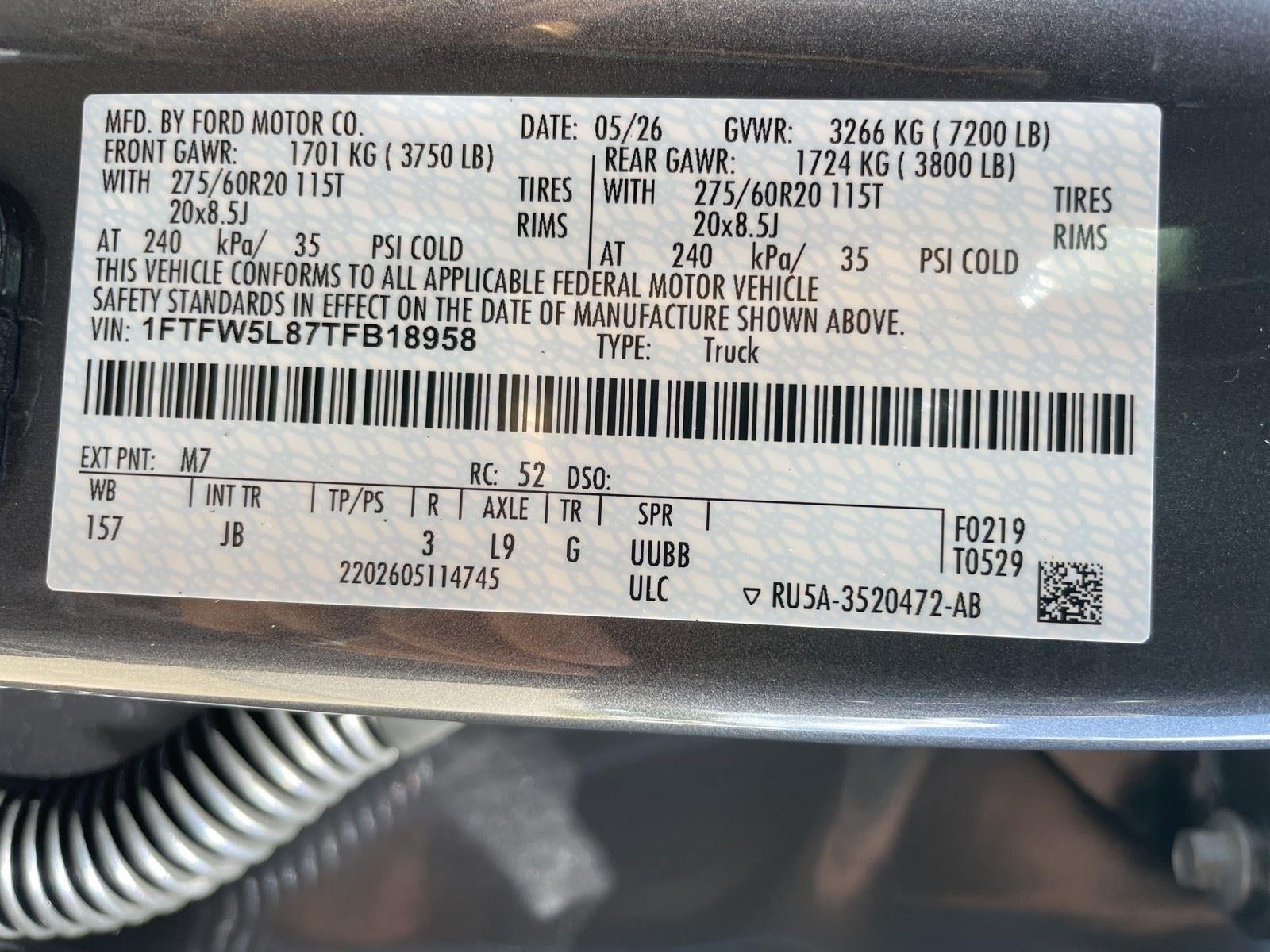 2026 Ford F-150 LARIAT