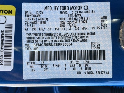 2025 Ford Bronco Sport Big Bend