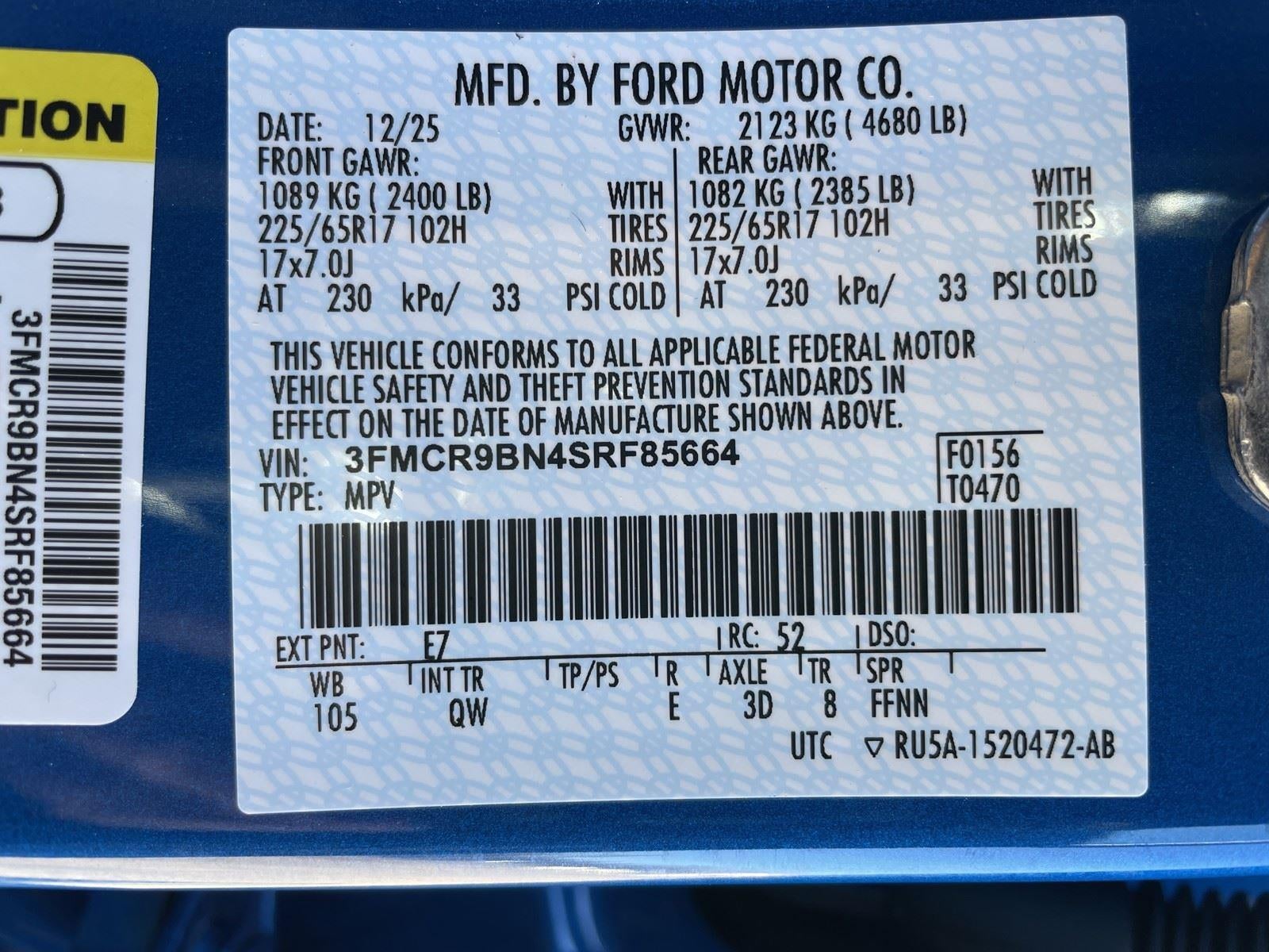 2025 Ford Bronco Sport Big Bend