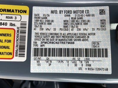 2026 Ford Bronco Sport Outer Banks