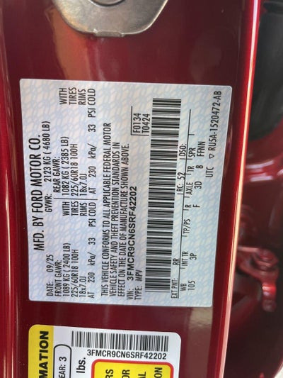 2025 Ford Bronco Sport Outer Banks