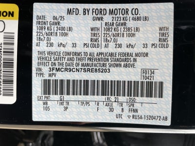 2025 Ford Bronco Sport Outer Banks