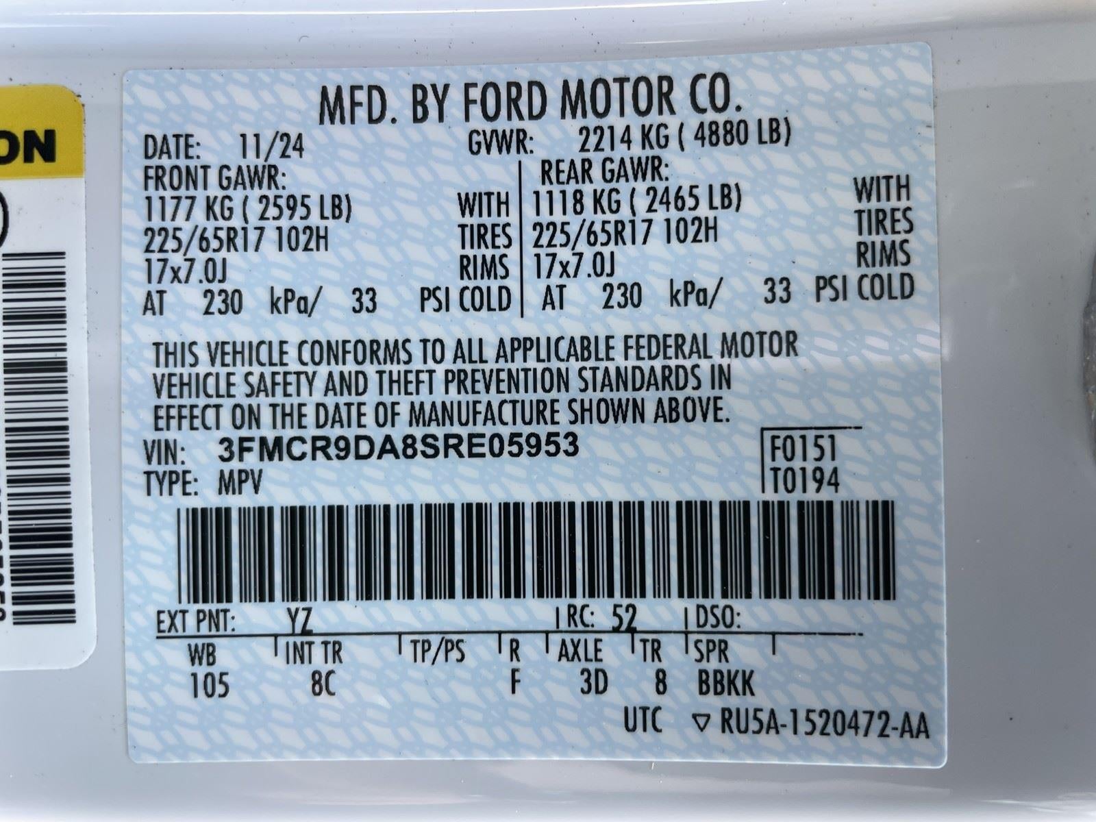 2025 Ford Bronco Sport Badlands