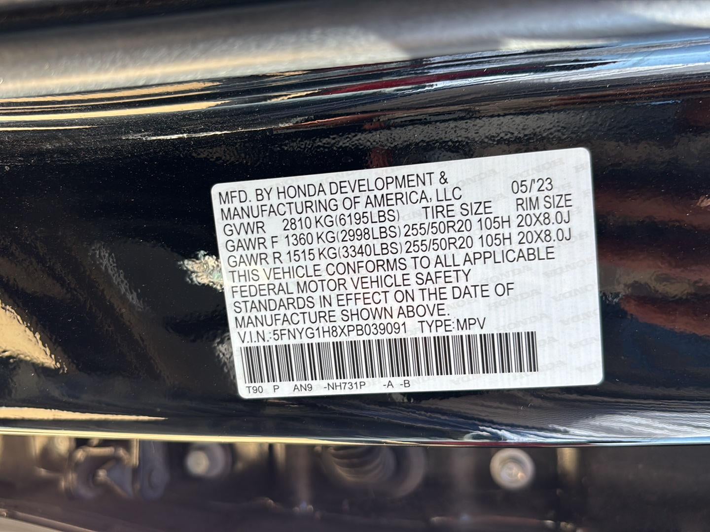2023 Honda Pilot Elite