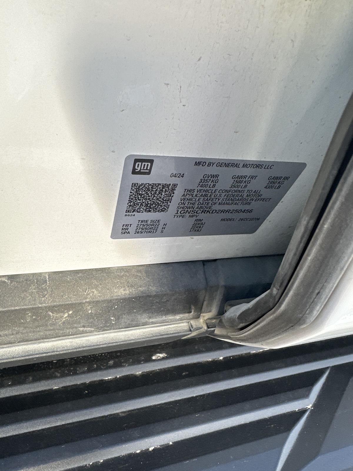 2024 Chevrolet Tahoe RST