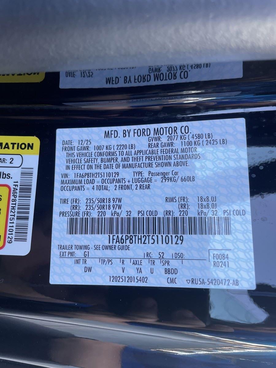 2026 Ford Mustang EcoBoost