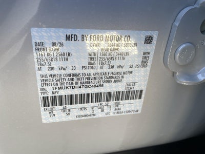 2026 Ford Explorer Active w/200A Pkg