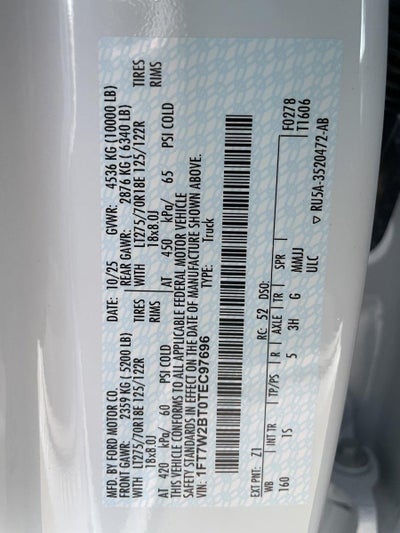 2026 Ford Super Duty F-250 SRW XL