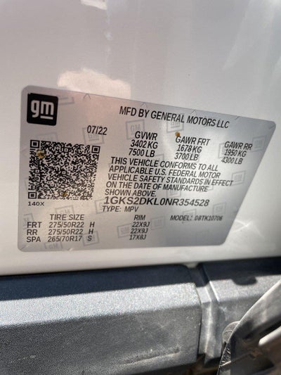 2022 GMC Yukon Denali