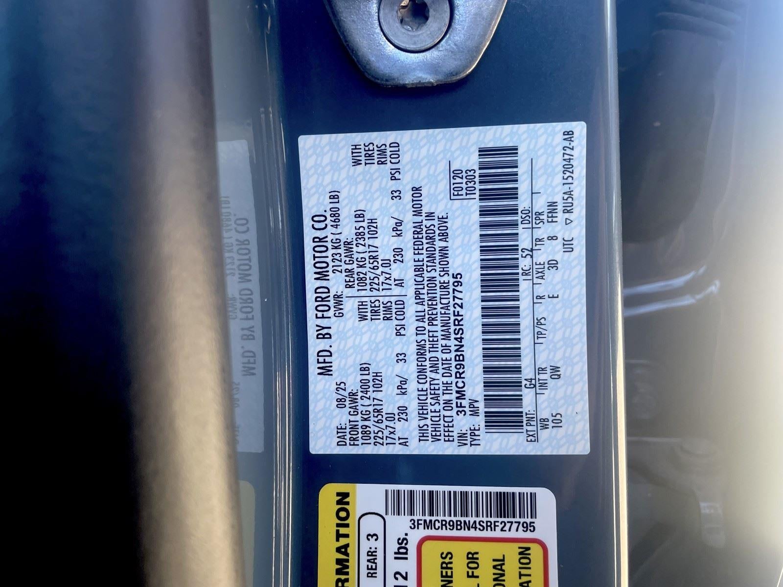 2025 Ford Bronco Sport Big Bend