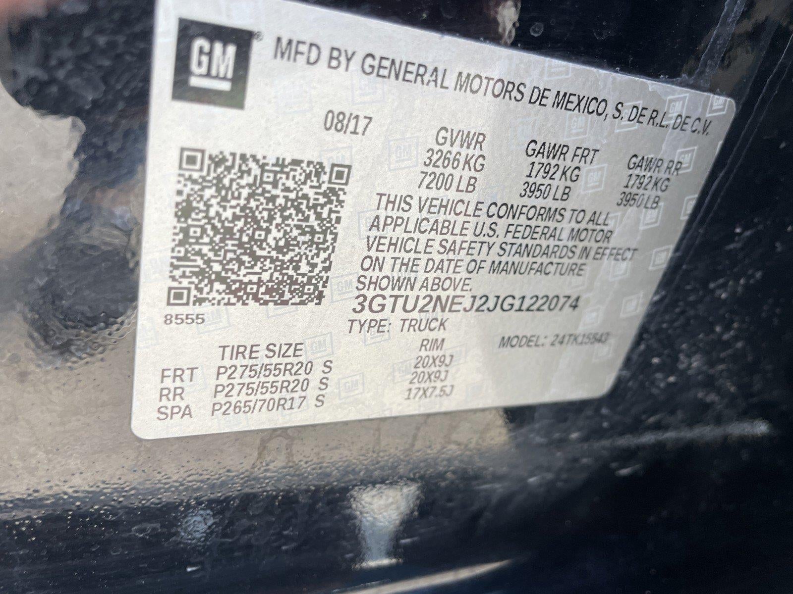2018 GMC Sierra 1500 SLT