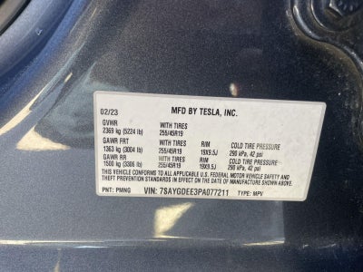 2023 Tesla Model Y Long Range