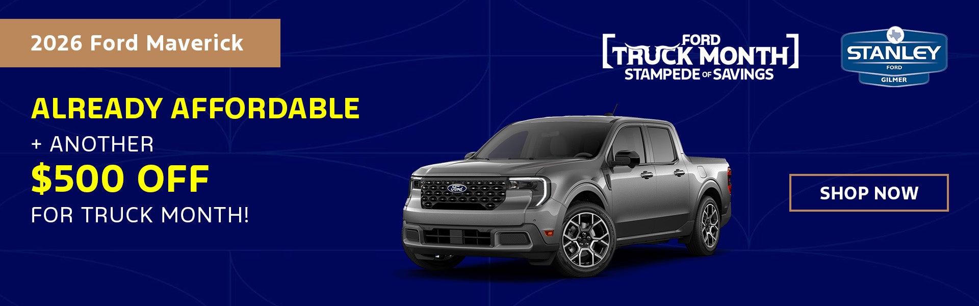 Ford Maverick $500 Off