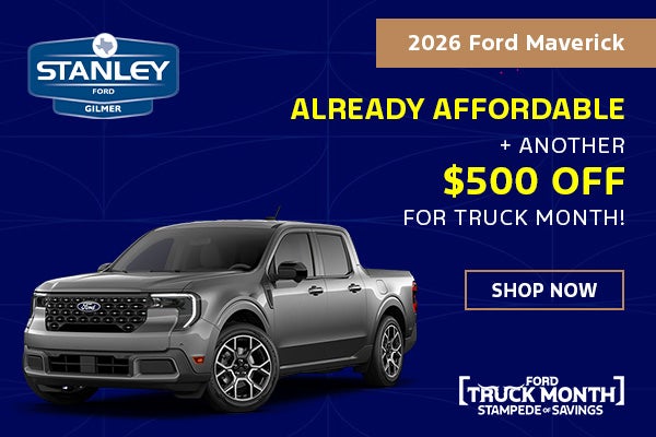 Ford Maverick $500 Off