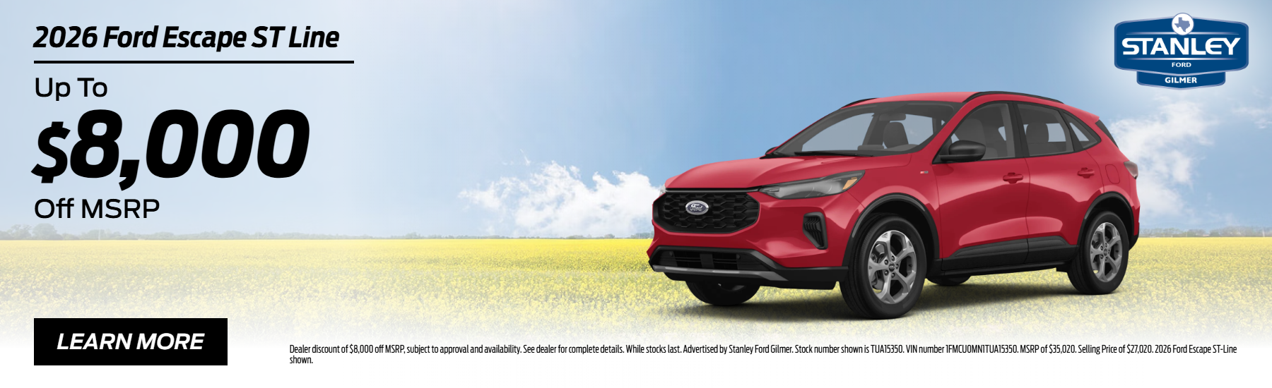 Escape ST April 2026