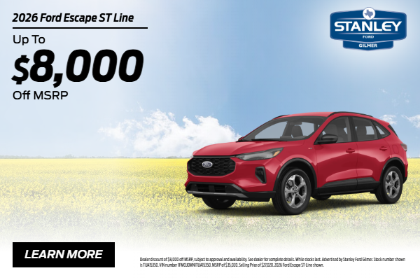 Escape ST April 2026