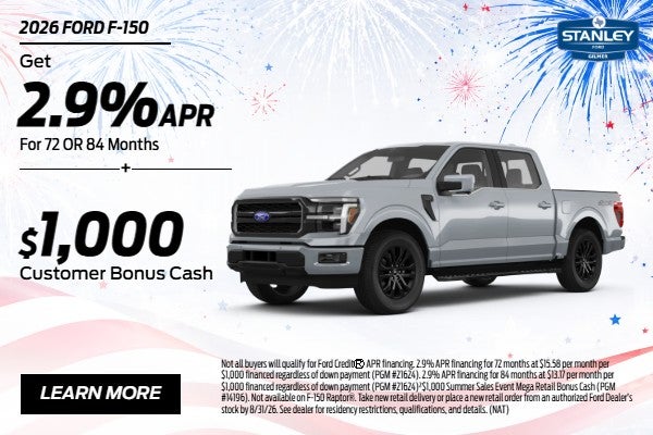 2026 F-150 APR Offer