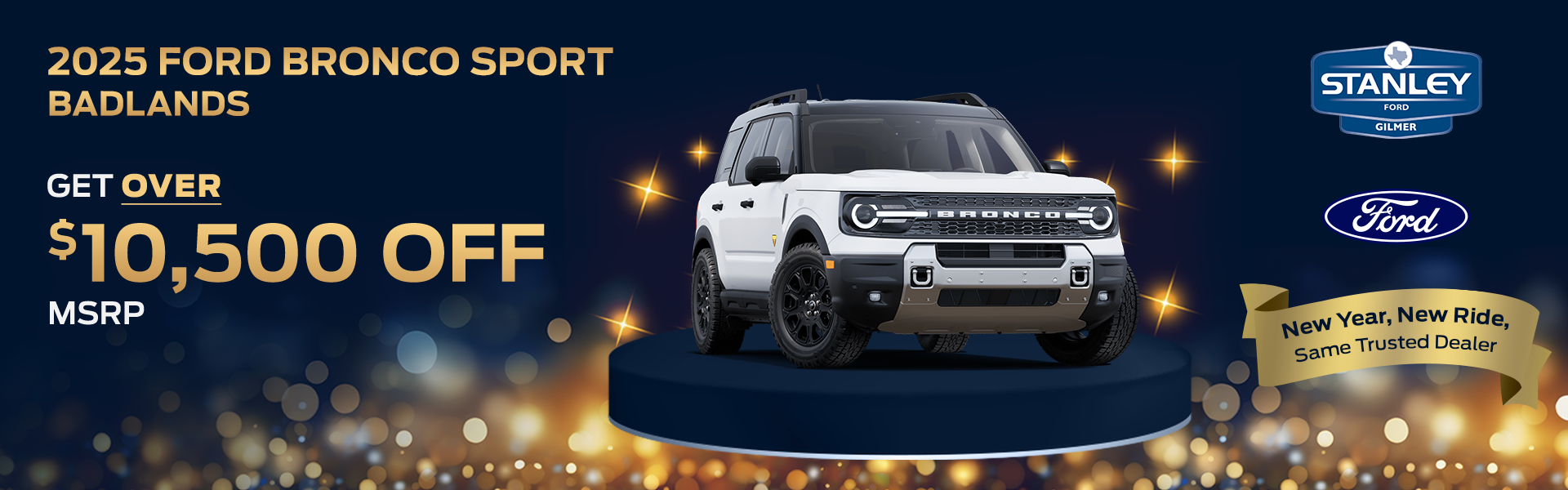 Monthly Specials at Stanley Ford Gilmer