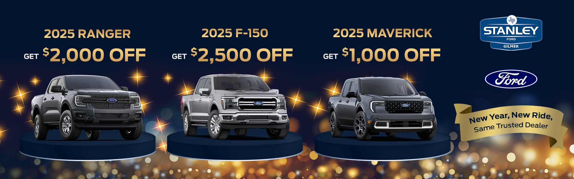 Monthly Specials at Stanley Ford Gilmer